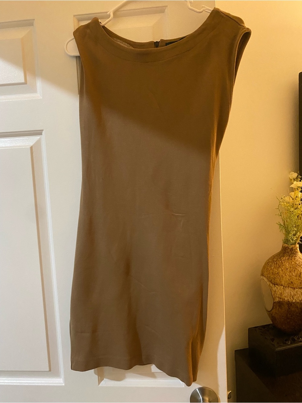 Zara Brown Mini Dress